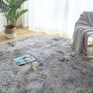 قالیچه خز خرگوشی گرد